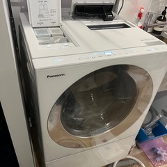 未使用に近い　パナソニック　NAVG2700L　ドラム式洗濯乾燥機　2023年購入　洗濯10k 乾燥5kの画像