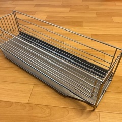 【無料】【0円】ステンレス製　水切りラックの画像