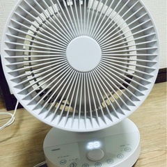 洗えるサーキュレーターDC上下首振り全方位送風全分解24畳YKAR-SDX15山善の画像