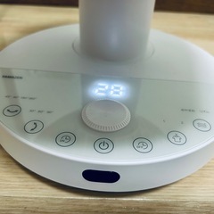 洗えるサーキュレーターDC上下首振り全方位送風全分解24畳YKAR-SDX15山善の画像