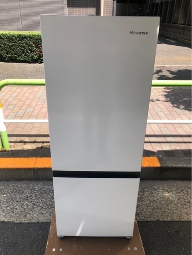 f○□Hisenseハイセンス・冷凍冷蔵庫162L 2ドア【HR-D16F】ホワイト