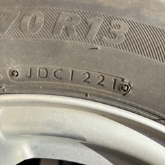 165/70R 13アルミタイヤホイールセットの画像