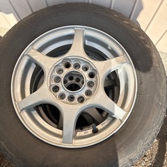 165/70R 13アルミタイヤホイールセットの画像