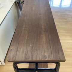 ★ジモティ割引あり★【リユースのサカイ野々市店】 ハンガーラック 茶/黒 W(幅)65×D(奥行き)40×H(高さ)152cm ※クリーニング済みの画像