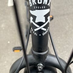 ★美品! BRONX CYCLES 4.0DD ブロンクス サイクル 約440ｍｍ(C-T) 7段変速 ハイテン銅フレーム ファットバイク 社外カゴ付 札幌発　リサイクルショップ札幌　買取本舗　西野店の画像
