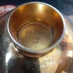 大阪万博'70記念 24K GP( メッキ) 金盃の画像