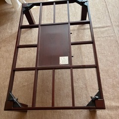 ナショナル家具調こたつコードなしの画像