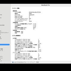 Apple MacBook Pro 13-inch 2020 Thunderbolt 4ports【macOS 26対応】の画像