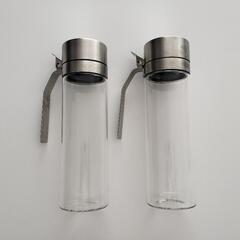 Instagram人気【購入価格2個￥5,200位】【DULTON】 ダルトン
 オイル＆ヴィネガー ボトル ドレッシングボトル
500ml 耐熱ガラス 18-8 ステンレス 食器洗浄機乾燥機可/インダストリアルの画像