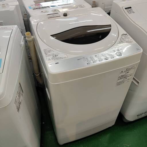 【美品】2025年製 東芝 全自動洗濯機 5kg パワフル洗浄 部屋干しモード 東芝洗濯機5kg からみまセンサーWセンサーパワフル洗浄風乾燥