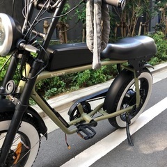 動作品　美品　電動アシスト自転車　カスタム品　の画像