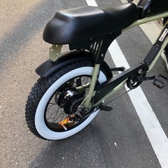 動作品　美品　電動アシスト自転車　カスタム品　の画像