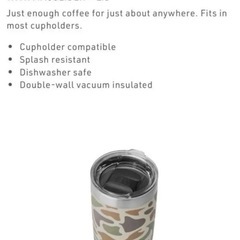 【限定品】YETI Rambler 10oz カモフラージュボトルの画像