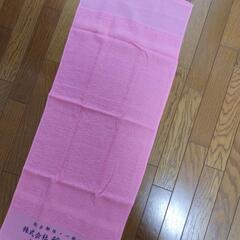 ピンクの手ぬぐいの画像