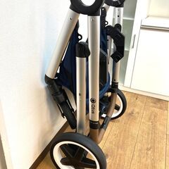 ★双子・兄弟や姉妹に！Qtus 2人乗りベビーカー Q11 オプション品付★の画像