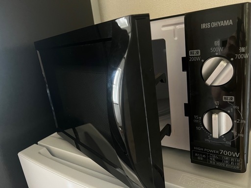 冷蔵庫、電子レンジセット