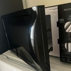冷蔵庫、電子レンジセットの画像