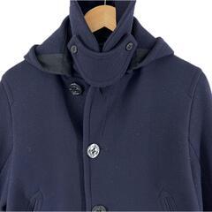 美品 ORCIVAL オーシバル ブランドロゴ 秋冬 AW ピーコート ウール ネイビー レディース 1【古着】【中古】【送料無料】の画像