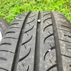 アルミホイール15インチ４本タイヤセットの画像