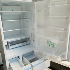 【決まりました】直接引き取り大歓迎‼️その場合は10,000円引き⭐︎大阪府下又は近郊は配送設置込み🉑Panasonic 406L冷凍冷蔵庫 NR-E412PV-W 2017年製/MPJ081-26の画像