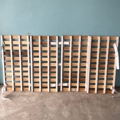 すのこベッド シングルサイズ 　寝具 マットレス スノコの画像
