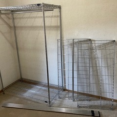 メタルラック120cm幅(2セット)の画像