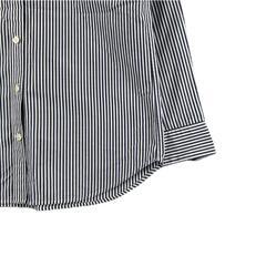 美品 Rouge vif ルージュヴィフ ストライプ 春夏 SS 長袖シャツ コットン ホワイト レディース 36【古着】【中古】【送料無料】の画像