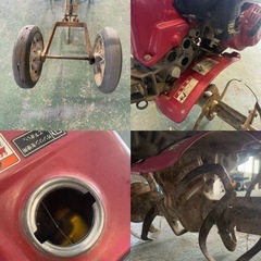 ホンダ　パンチ　 F401 管理機　耕運機　家庭菜園　エンジンかかります。の画像
