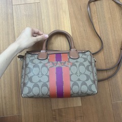 コーチのショルダーバッグの画像