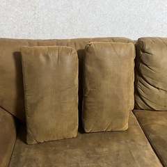 レザー風ソファ（SAKODA）の画像