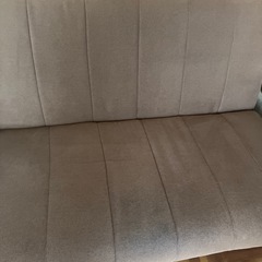 【無料・9/12(金)まで】2人掛けソファ　※取りに来て頂ける方の画像