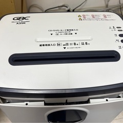 【目立った傷や汚れなし】 GBC マイクロカットシュレッダA31Mの画像