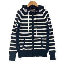 美品 flam clip フラムクリップ ニットパーカー　カシミ...