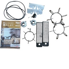 パロマ ビルトインガスコンロ 都市ガス用 グリル付き 付属品完備の画像