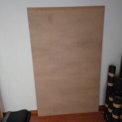 パーティクルボード　自作防音室の屋根として木枠に乗せてただけなので綺麗ですの画像
