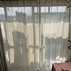 （13日まで）ニトリカーテン　２つセットの画像