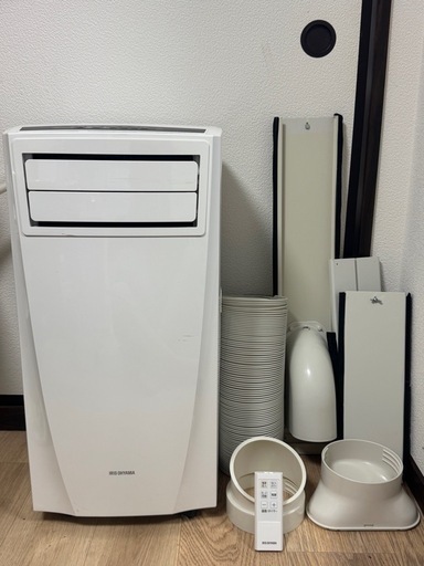 工事不要】 アイリスオーヤマ ポータブル クーラー エアコン ~7