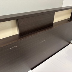 条件付き配達可ダブルベッド ニトリ の画像