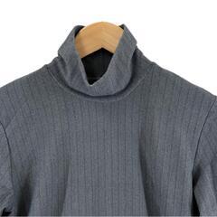 美品 IRIE WASH イリエウォッシュ 無地 秋冬 AW 長袖ニット ポリエステル グレー レディース S リブニット【古着】【中古】【送料無料】の画像