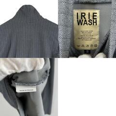 美品 IRIE WASH イリエウォッシュ 無地 秋冬 AW 長袖ニット ポリエステル グレー レディース S リブニット【古着】【中古】【送料無料】の画像