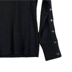 美品 COMPTOIR DES COTONNIERS コントワーデコトニエ 無地 秋冬 AW 長袖ニット アクリル ブラック レディース S タートルネック【古着】【中古】【送料無料】の画像