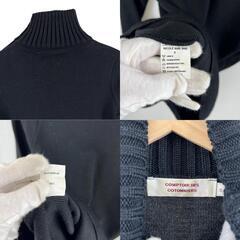 美品 COMPTOIR DES COTONNIERS コントワーデコトニエ 無地 秋冬 AW 長袖ニット アクリル ブラック レディース S タートルネック【古着】【中古】【送料無料】の画像
