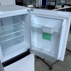 【リサイクルサービス八光】2021年製　ハイセンス　134L　2ドア　ノンフロン冷蔵庫　パールホワイト　HR-D1303の画像