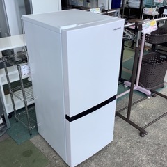 【リサイクルサービス八光】2021年製　ハイセンス　134L　2ドア　ノンフロン冷蔵庫　パールホワイト　HR-D1303の画像