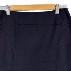 美品 23ku 23区 無地 春夏 SS スカート ポリエステル ダークネイビー レディース 40【古着】【中古】【送料無料】の画像