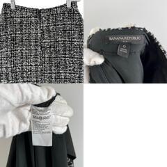 美品 Banana Republic バナナリパブリック チェック 春夏 SS スカート ポリエステル マルチカラー レディース 0【古着】【中古】【送料無料】の画像
