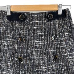 美品 MAX&CO マックスアンドコー 無地 春夏 SS ミニスカート ウール マルチカラー レディース 36【古着】【中古】【送料無料】の画像