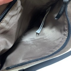 [販売再開]無印サコッシュ　茶色の画像