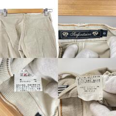 美品 SERFONTAINE セルフォンティーヌ ブーツカット　コーデュロイ 無地 秋冬 AW パンツ コットン ベージュ レディース 0 ウエスタンパンツ【古着】【中古】【送料無料】の画像