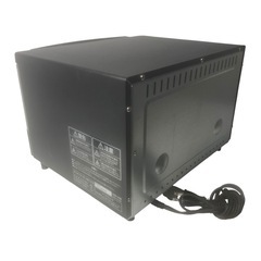【ジ0805-04】おしゃれな黒色‼️アイリスオーヤマ　スチームオーブントースター　KSOT-012-B 2021年製 　の画像